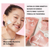 Mascarilla envolvente nocturna de colágeno